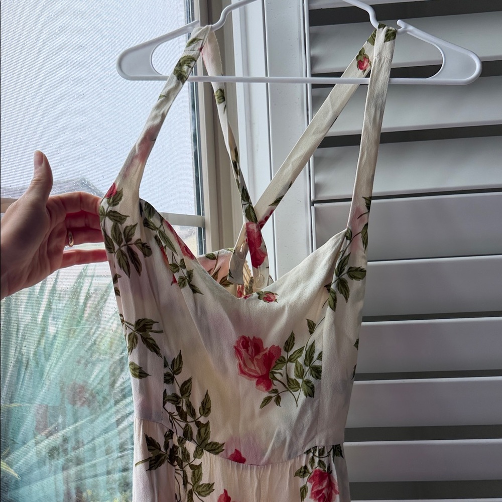 Reformation Floral Strappy Dress - Picture 2 of 3